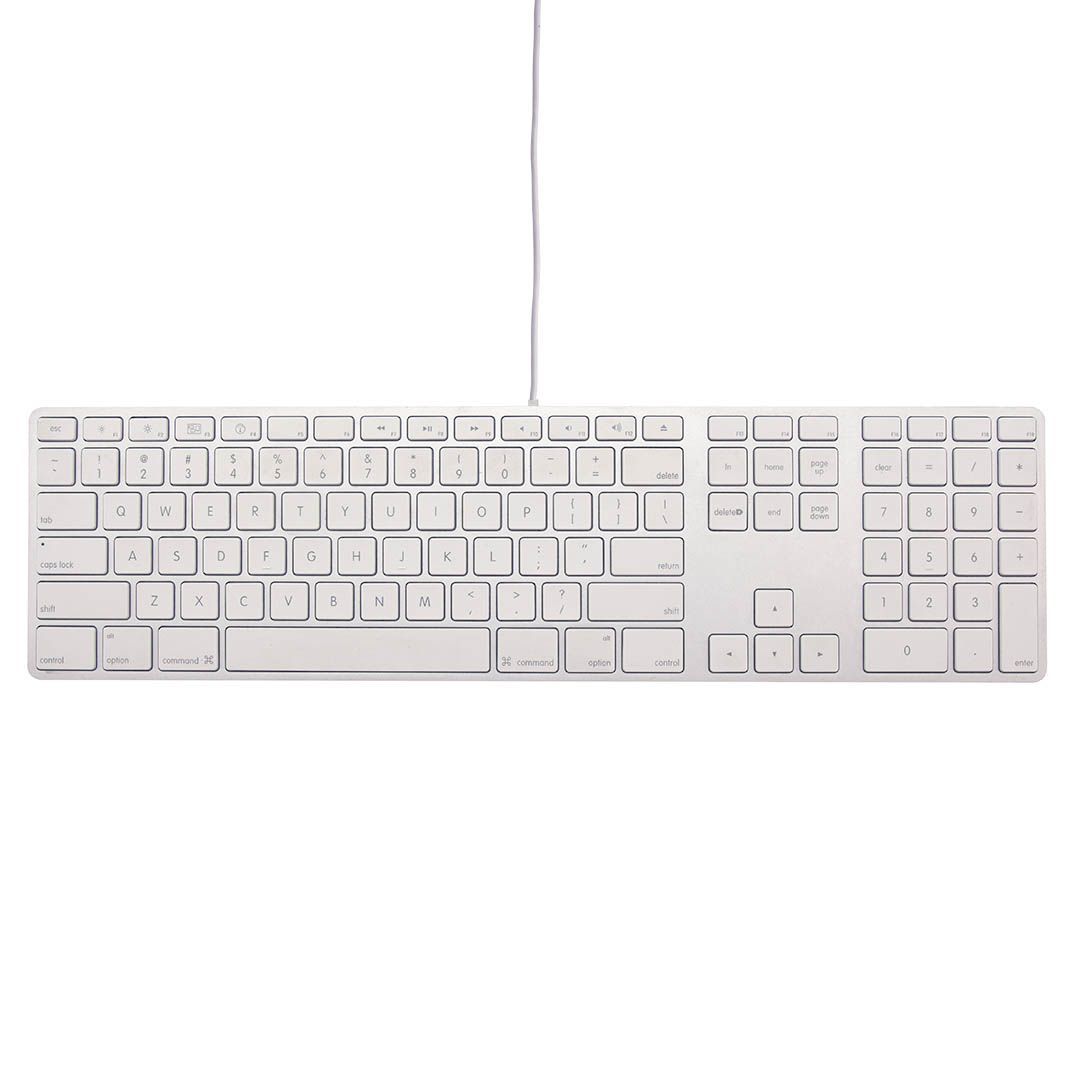 A1243 Apple USB Wired Keyboard Aluminum with Numeric Keypad MB110 Questions & Answers